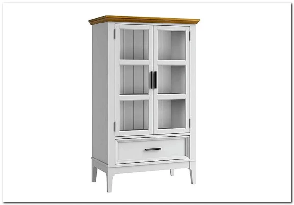 Шкаф для посуды Квадро-С 21 из массива сосны заказать в Осколе по цене 30 953 руб. с доставкой в Старый Оскол, Губкин, Белгород