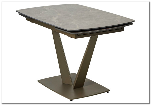 Стол ALATRI 120 MATT LATTE STONE SOLID CERAMIC / TAUPE, DISAUR заказать в Осколе по цене 75 200 руб. с доставкой в Старый Оскол, Губкин, Белгород
