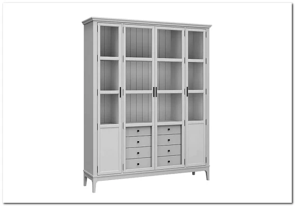 Шкаф для книг Квадро-С 422С/04 из массива сосны заказать в Осколе по цене 93 269 руб. с доставкой в Старый Оскол, Губкин, Белгород