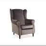 Кресло BARON Velvet Bluvel 14  Signal (серый) заказать в Осколе по цене 47 283 руб. с доставкой в Старый Оскол, Губкин, Белгород