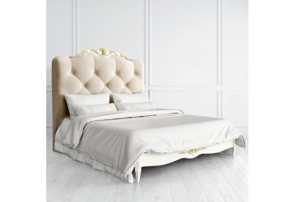 Купить Кровать с мягким изголовьем 140*200 Romantic R714D-K02-AG-B01 с доставкой по России по цене производителя можно в магазине Другая Мебель в Старом Осколе