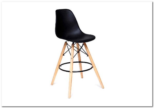 Стул Secret De Maison  Cindy Bar Chair (mod. 80) чёрный заказать в Осколе по цене 5 600 руб. с доставкой в Старый Оскол, Губкин, Белгород