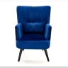 Кресло Halmar PAGONI (темно-синий/черный) заказать в Осколе по цене 43 019 руб. с доставкой в Старый Оскол, Губкин, Белгород