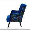 Кресло Halmar PAGONI (темно-синий/черный) заказать в Осколе по цене 43 019 руб. с доставкой в Старый Оскол, Губкин, Белгород