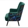 Кресло Halmar PAGONI (темно-зеленый/черный) заказать в Осколе по цене 43 019 руб. с доставкой в Старый Оскол, Губкин, Белгород