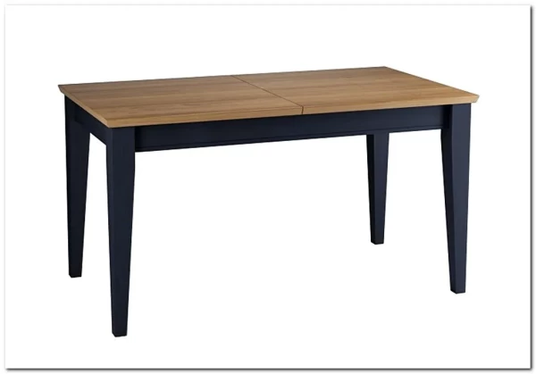 Стол обеденный Форест Графит 160 со вставкой (массив) заказать в Осколе по цене 41 340 руб. с доставкой в Старый Оскол, Губкин, Белгород