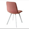 Стул DAIQUIRI BLUVEL-52 PINK / белый каркас, велюр заказать в Осколе по цене 3 750 руб. с доставкой в Старый Оскол, Губкин, Белгород