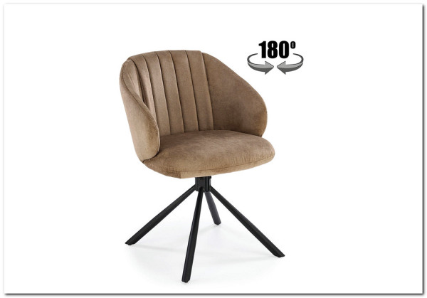 Стул кухонный Halmar K533 (капучино/черный) заказать в Осколе по цене 16 850 руб. с доставкой в Старый Оскол, Губкин, Белгород