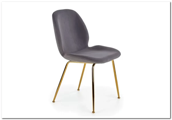 Стул кухонный Halmar K381 (серый/золотой) заказать в Осколе по цене 13 416 руб. с доставкой в Старый Оскол, Губкин, Белгород