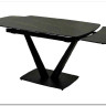 Стол ALATRI 120 MATT GOLDEN BLACK SINTERED STONE / BLACK заказать в Осколе по цене 0 руб. с доставкой в Старый Оскол, Губкин, Белгород