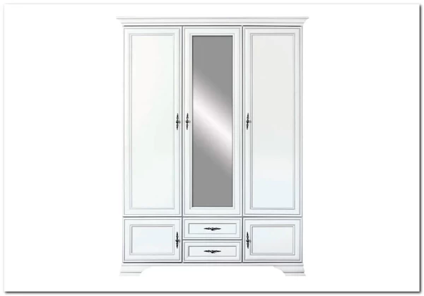 Шкаф Кентаки SZF5D2S белый БРВ заказать в Осколе по цене 50 190 руб. с доставкой в Старый Оскол, Губкин, Белгород