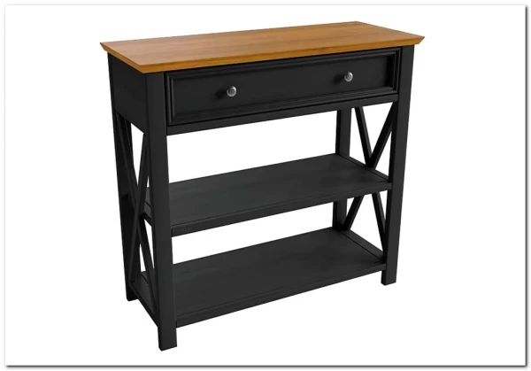 Консоль Форест серый 7012/бейц-масло заказать в Осколе по цене 21 489 руб. с доставкой в Старый Оскол, Губкин, Белгород