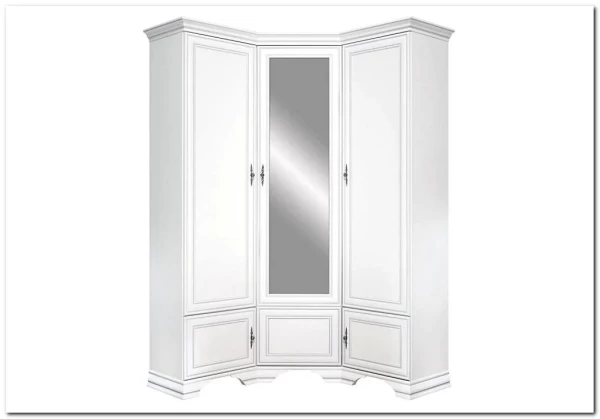 Шкаф угловой Кентаки SZFN5D белый БРВ заказать в Осколе по цене 73 610 руб. с доставкой в Старый Оскол, Губкин, Белгород