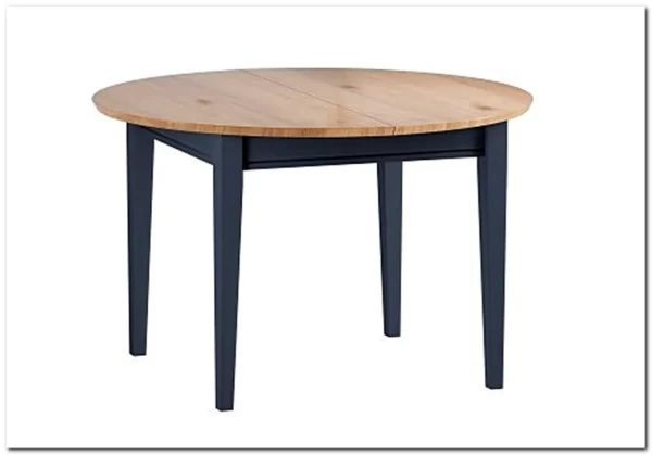 Стол обеденный раскладной Форест Графит D110/145 (массив)  заказать в Осколе по цене 36 972 руб. с доставкой в Старый Оскол, Губкин, Белгород