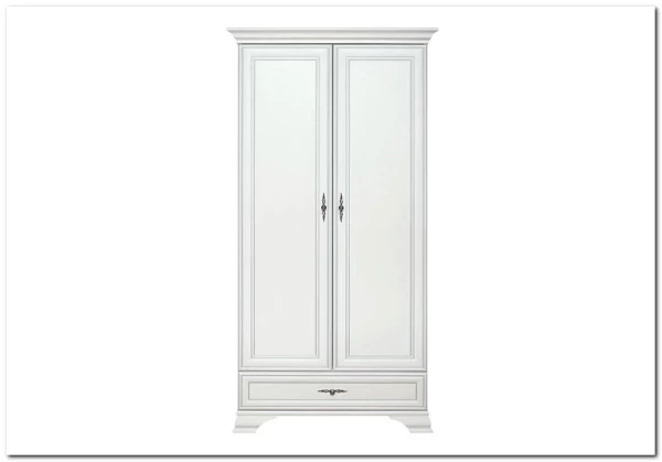 Шкаф Кентаки SZF2D1S белый БРВ заказать в Осколе по цене 28 630 руб. с доставкой в Старый Оскол, Губкин, Белгород