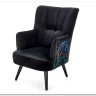 Кресло Halmar PAGONI (черный) заказать в Осколе по цене 43 019 руб. с доставкой в Старый Оскол, Губкин, Белгород