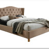 Кровать Signal ASPEN VELVET BLUVEL 28 (бежевый/дуб) 160/200 заказать в Осколе по цене 62 781 руб. с доставкой в Старый Оскол, Губкин, Белгород
