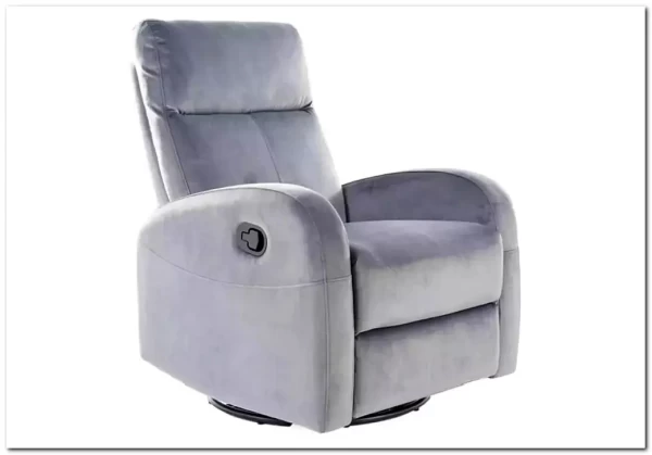 Кресло Signal OLIMP VELVET BLUVEL 14 раскладное (серый) заказать в Осколе по цене 50 349 руб. с доставкой в Старый Оскол, Губкин, Белгород