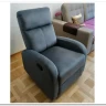 Кресло Signal OLIMP VELVET BLUVEL 14 раскладное (серый) заказать в Осколе по цене 50 349 руб. с доставкой в Старый Оскол, Губкин, Белгород