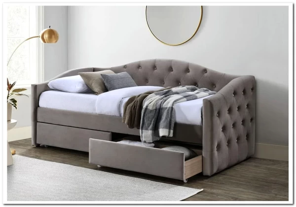 Кровать Halmar ALOHA (бежевый) 90/200 заказать в Осколе по цене 56 754 руб. с доставкой в Старый Оскол, Губкин, Белгород