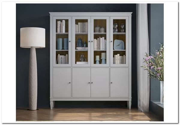 Шкаф для посуды Ольса-С 440 из массива сосны заказать в Осколе по цене 88 193 руб. с доставкой в Старый Оскол, Губкин, Белгород