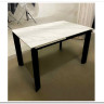 Стол CORNER 120 MATT WHITE MARBLE SOLID CERAMIC / BLACK заказать в Осколе по цене 53 750 руб. с доставкой в Старый Оскол, Губкин, Белгород