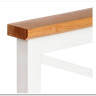 Купить Кровать Iris (mod.9311) дерево гевея/металл, 160*200 см (Queen bed), Белый (White) с доставкой по России по цене производителя можно в магазине Другая Мебель в Старом Осколе