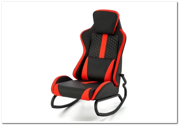 Кресло-качалка Halmar GAMER (черный/красный) заказать в Осколе по цене 24 351 руб. с доставкой в Старый Оскол, Губкин, Белгород