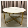 Стол журнальный Signal SALMA эффект белого мрамора/золотой заказать в Осколе по цене 29 559 руб. с доставкой в Старый Оскол, Губкин, Белгород