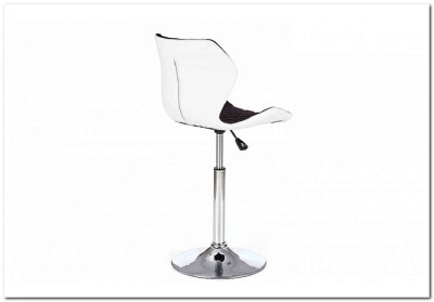 Барный стул Halmar MATRIX 2 бело-серый