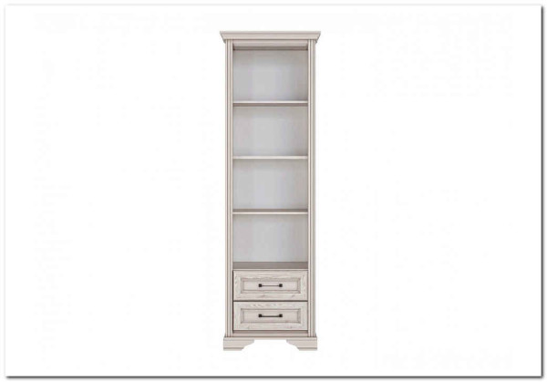 Шкаф-витрина Stylius (Стилиус) B169-REG2S BRW заказать в Осколе по цене 22 010 руб. с доставкой в Старый Оскол, Губкин, Белгород