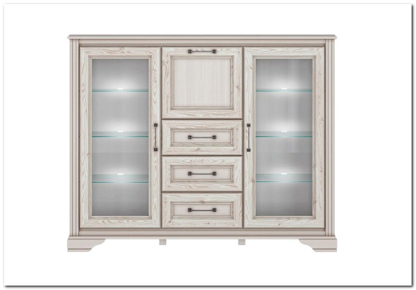 Тумба Stylius (Стилиус) B169-KOM2W1B3S BRW заказать в Осколе по цене 42 740 руб. с доставкой в Старый Оскол, Губкин, Белгород
