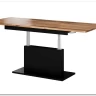 Стол-трансформер Halmar BUSETTI дуб вотан/черный мат заказать в Осколе по цене 58 339 руб. с доставкой в Старый Оскол, Губкин, Белгород