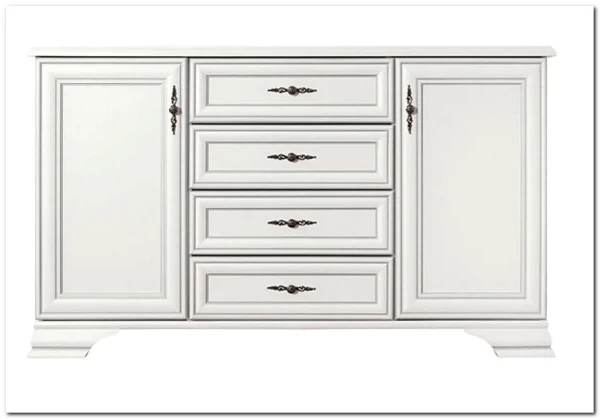 Тумба Кентаки KOM2D4S белый БРВ заказать в Осколе по цене 31 120 руб. с доставкой в Старый Оскол, Губкин, Белгород