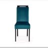 Стул кухонный CLARION 2  Halmar (зеленый/черный) заказать в Осколе по цене 14 456 руб. с доставкой в Старый Оскол, Губкин, Белгород