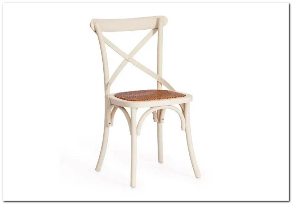 Стул CROSS (mod.CB2001) Белый (butter white) заказать в Осколе по цене 12 500 руб. с доставкой в Старый Оскол, Губкин, Белгород