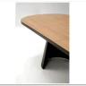 Стол обеденный Halmar GIACOMO 180 раскладной (натуральный/черный) заказать в Осколе по цене 74 121 руб. с доставкой в Старый Оскол, Губкин, Белгород
