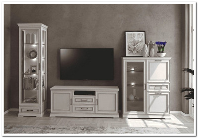 Тумба-комод Флоренция KOM3D3S персидский жемчуг БРВ