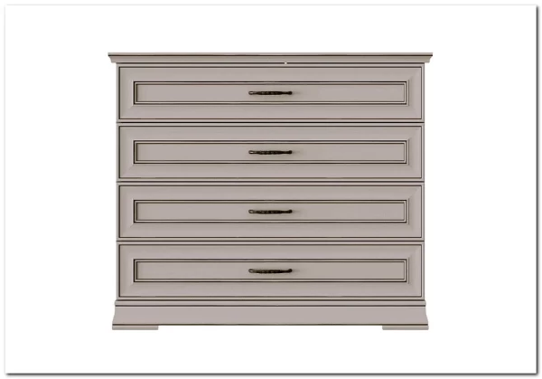 Комод Флоренция KOM4S персидский жемчуг БРВ  заказать в Осколе по цене 37 580 руб. с доставкой в Старый Оскол, Губкин, Белгород