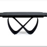 Стол обеденный Signal INFINITY Ceramic 160 раскладной (черный Azario black/черный мат) заказать в Осколе по цене 209 327 руб. с доставкой в Старый Оскол, Губкин, Белгород