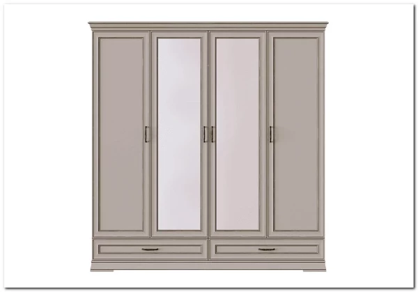 Шкаф Флоренция SZF2L2D2S персидский жемчуг БРВ заказать в Осколе по цене 97 580 руб. с доставкой в Старый Оскол, Губкин, Белгород