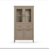 Шкаф-витрина Classic глиняный серый REG2W2D1S/170 BRW заказать в Осколе по цене 41 500 руб. с доставкой в Старый Оскол, Губкин, Белгород