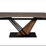Стол обеденный Signal GENESIS Legno 160 (эффект дерева/дуб/черный)  заказать в Осколе по цене 117 739 руб. с доставкой в Старый Оскол, Губкин, Белгород