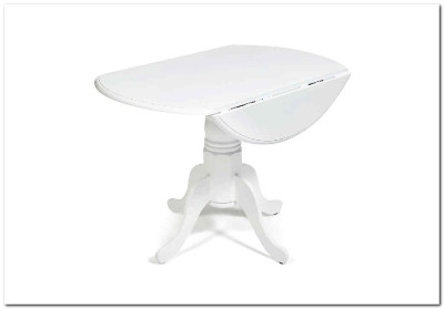 Стол обеденный Secret De Maison CLIFF (mod. 4242PE-30OAK-T/B) белый