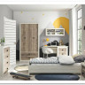Витрина Koen REG1W2S ясень снежный BRW заказать в Осколе по цене 15 930 руб. с доставкой в Старый Оскол, Губкин, Белгород