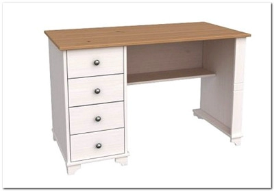 Стол письменный с ящиками Бейли (массив)